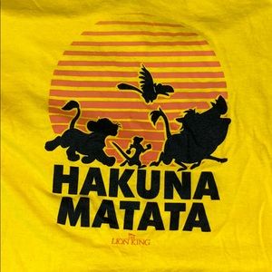 Never-worn The Lion King Cropped Long Sleeve Shirt